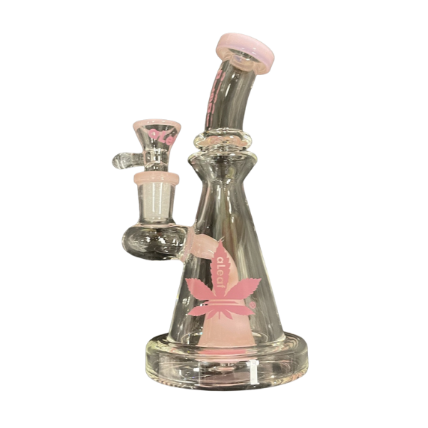 AL WP Mini Rig Single Circ Perc 6" / Pink